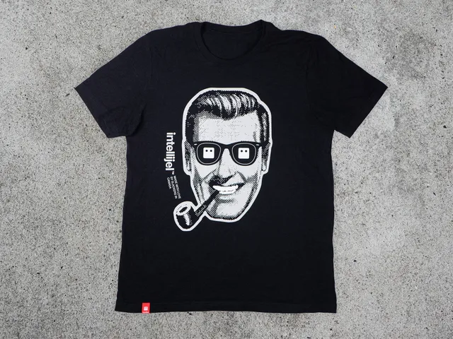 Intellijel Accessories Intellibob T-Shirt Black Heather Baumwolle