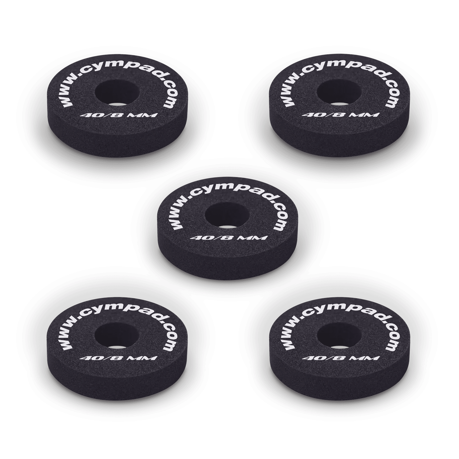 Cympad Optimizers 40/8mm Beckenfilze Schaumstoff-Set