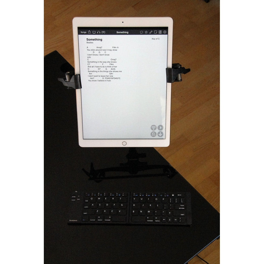AirTurn Desktop Clamp Mikro Tablet Halterung Stahl