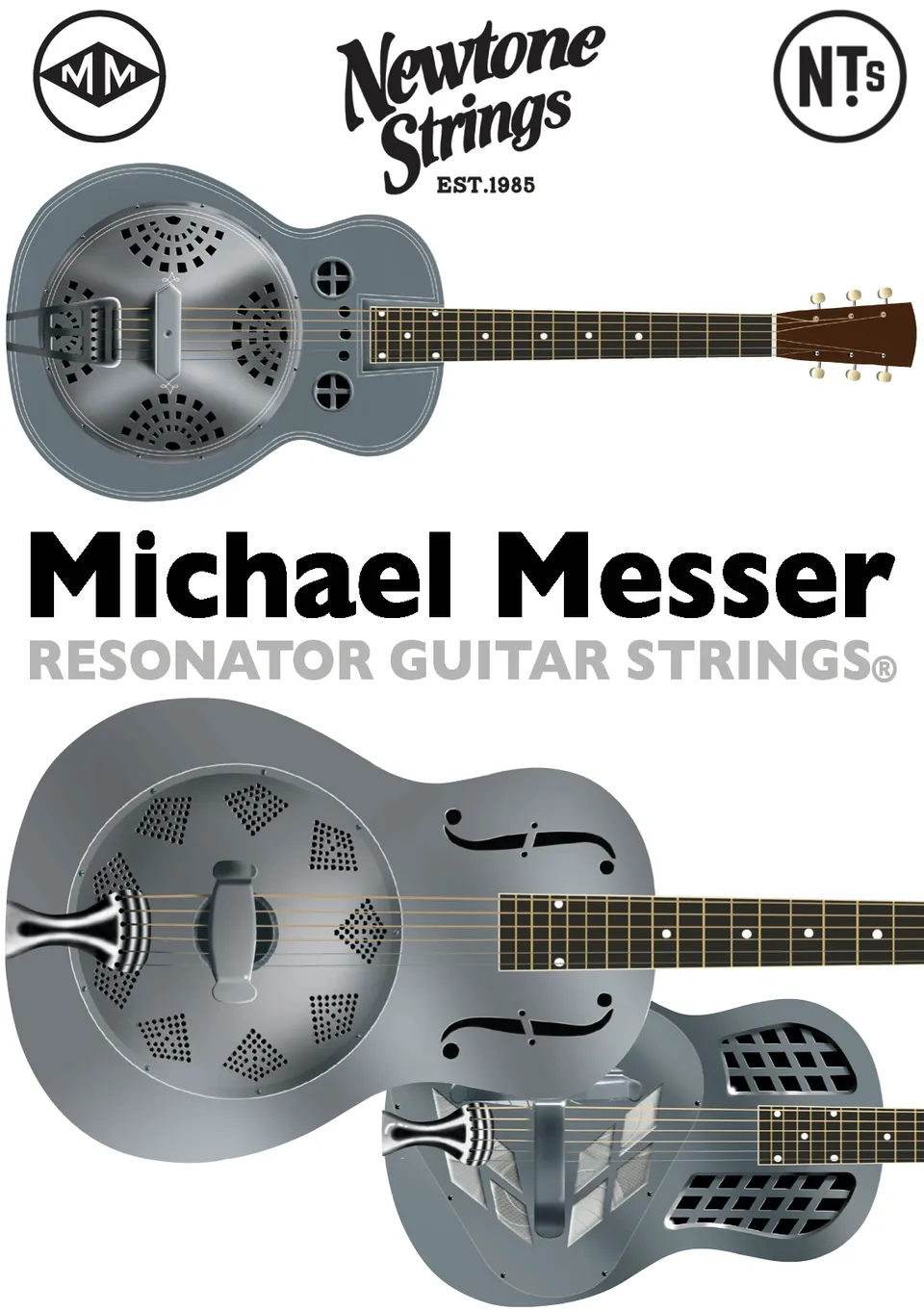Newtone Resonator Michael Messer Signature Gitarrensaiten