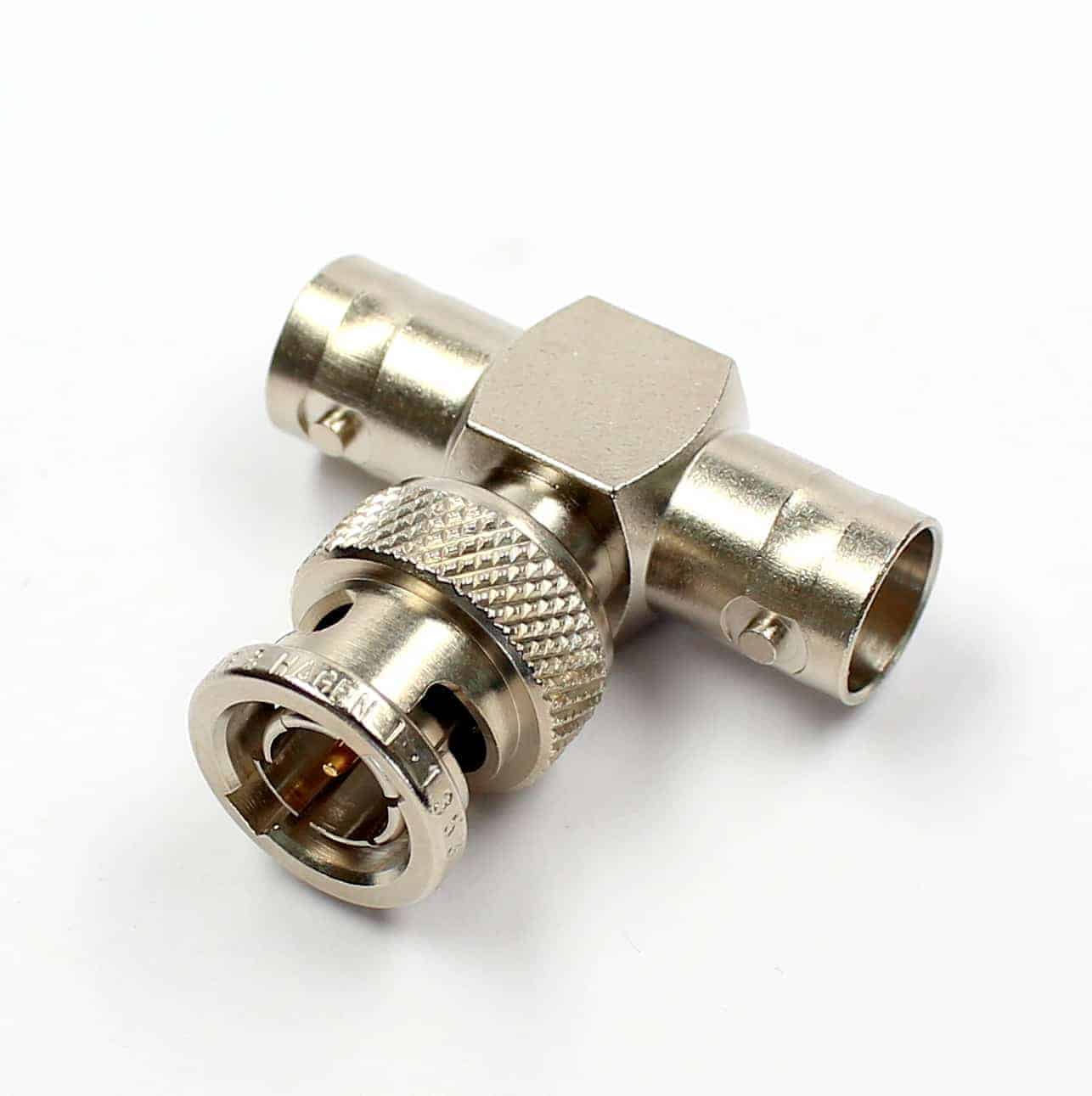 Damar+Hagen Adapter BNC 75 Ohm T-Verzweigungsstecker