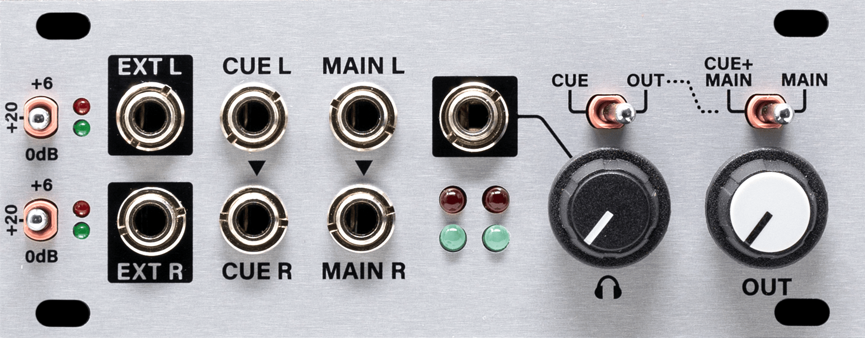Intellijel Stereo I/O 1U Eurorack Modul Line Interface