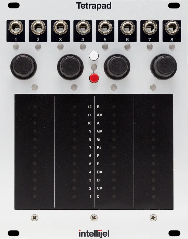 Intellijel Tetrapad Eurorack Modul Touch Controller 4 Pads