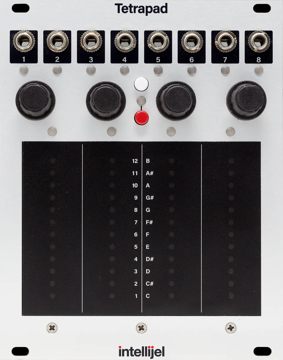 Intellijel Tetrapad Eurorack Modul Touch Controller 4 Pads