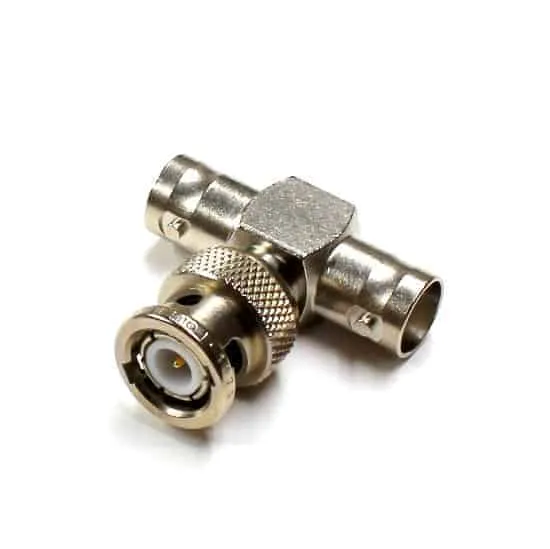 Damar+Hagen BNC 50 Ohm T-Adapter Kabel-Verzweigungsstecker