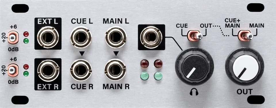 Intellijel Stereo I/O 1U Eurorack Modul Line Interface