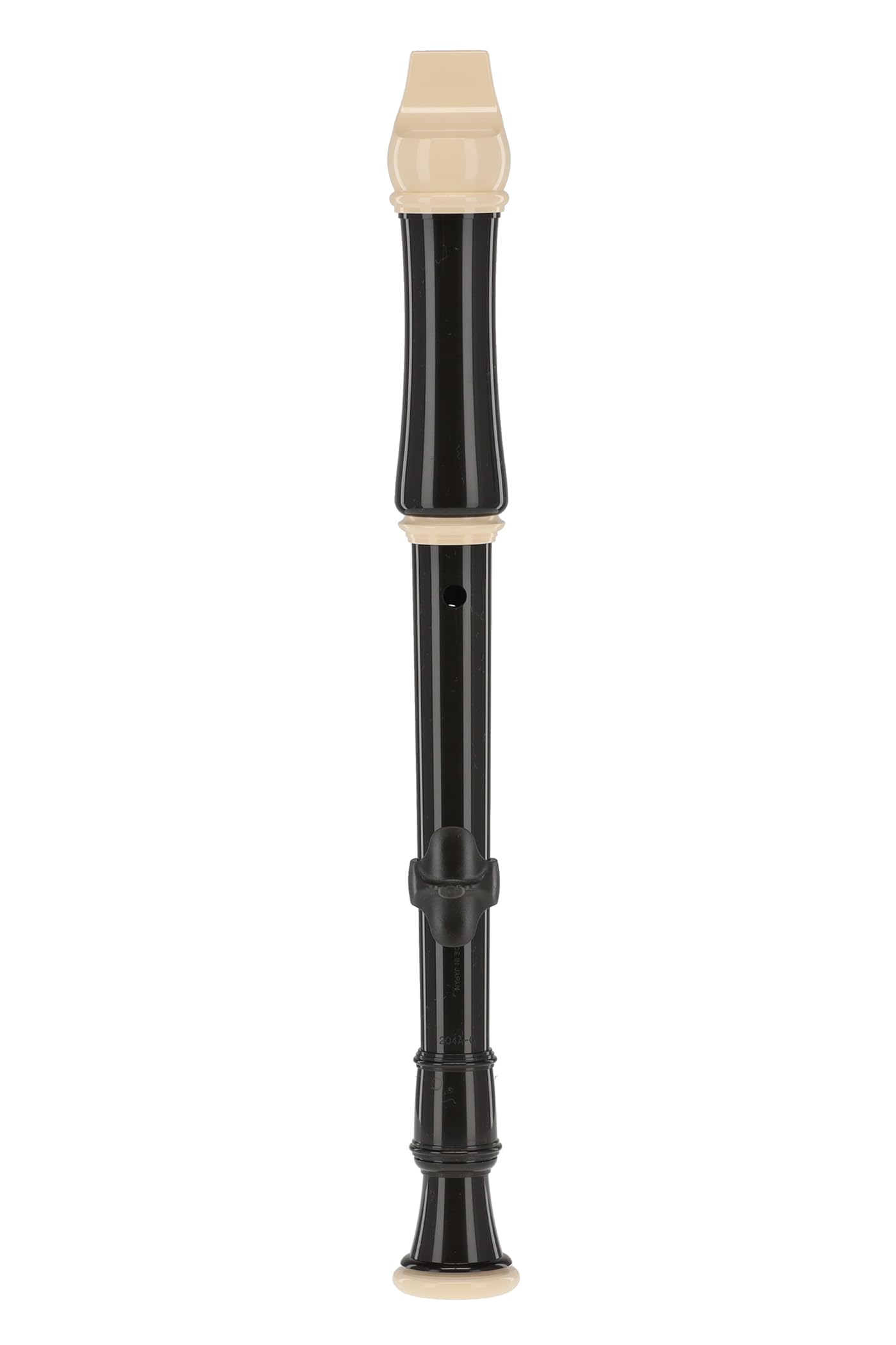 Aulos Robin 204A C-Sopran Blockflöte, deutsche Griffweise, dunkelbraun