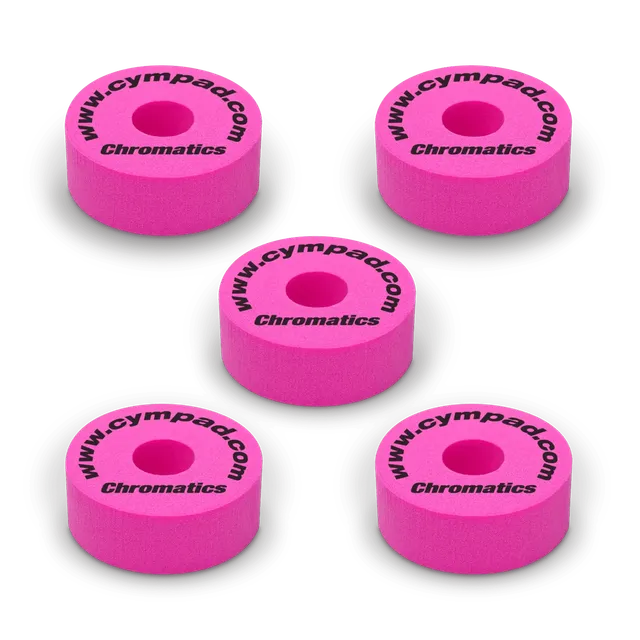 Cympad Chromatics Beckenfilze Pink Set Schaumstoff