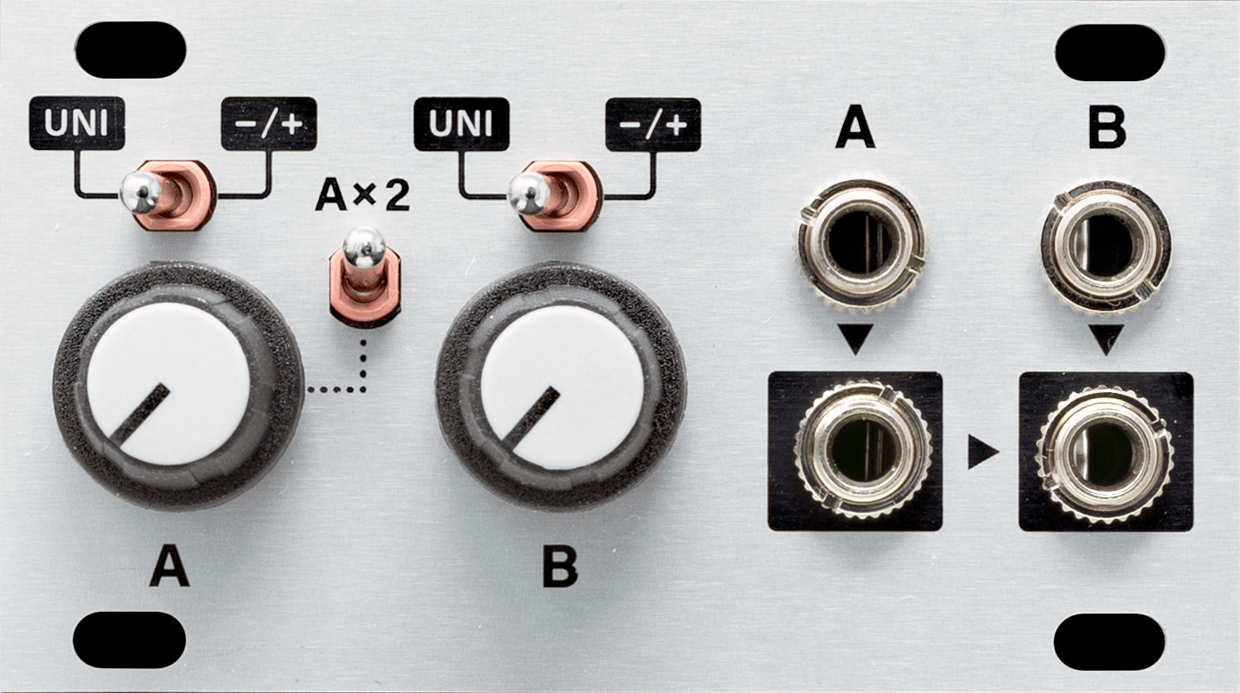 Intellijel Duatt 1U Eurorack Modul Dual Attenuverter Mixer