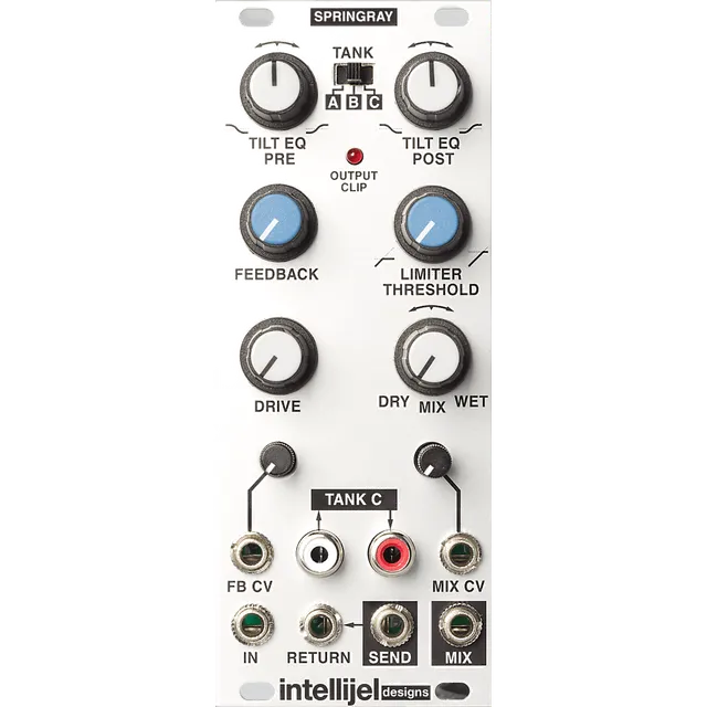 Intellijel Eurorack Modules Springray Modul Federhall-Reverb