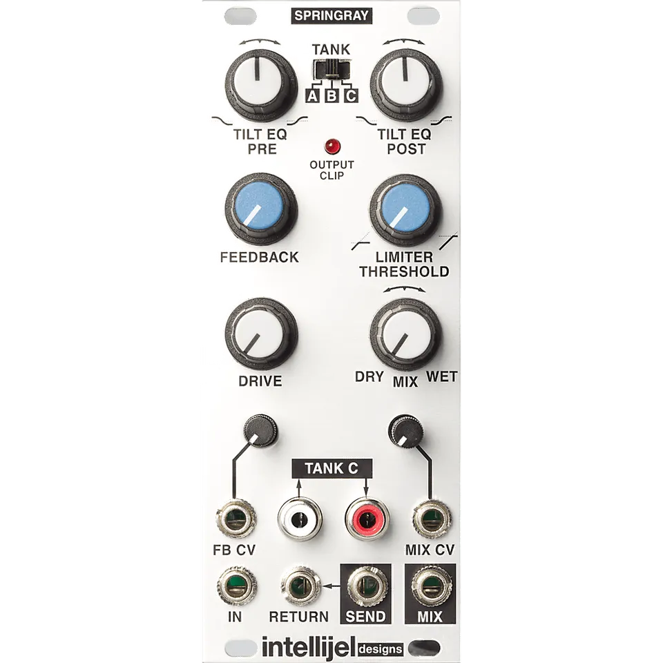 Intellijel Eurorack Modules Springray Modul Federhall-Reverb