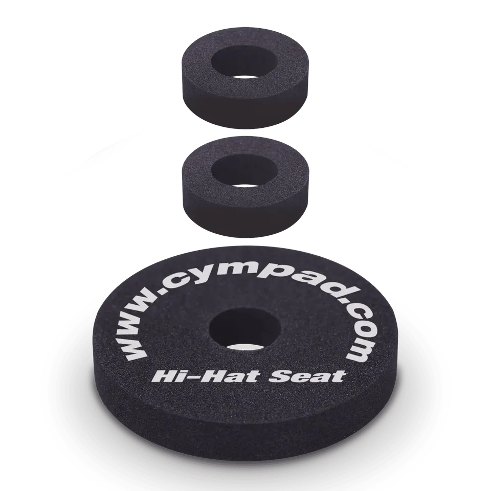 Cympad Optimizer Hi-Hat Becken-Filze Clutch-Seat-Set Schaum