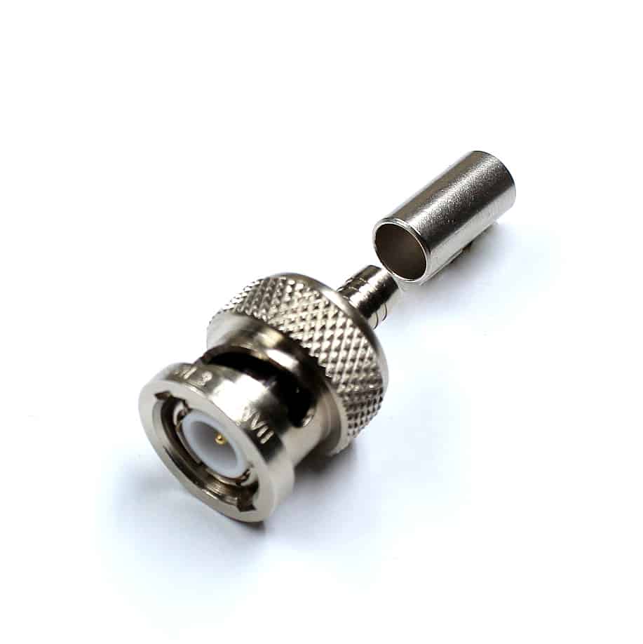 DAMAR+HAGEN BNC 50 Ohm Kabelstecker Stecker 50 Ohm