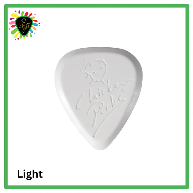 ChickenPicks Model Light 2.2 Plektrum 2,2 mm präziser Anschlag