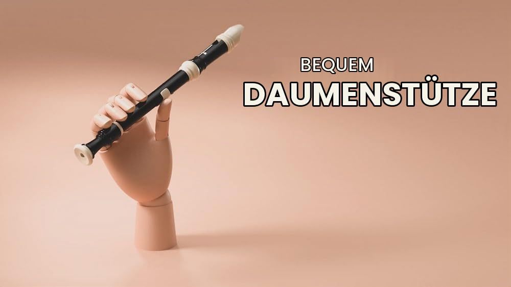 Aulos Elite 203A C-Sopran Blockflöte barock Elfenbein