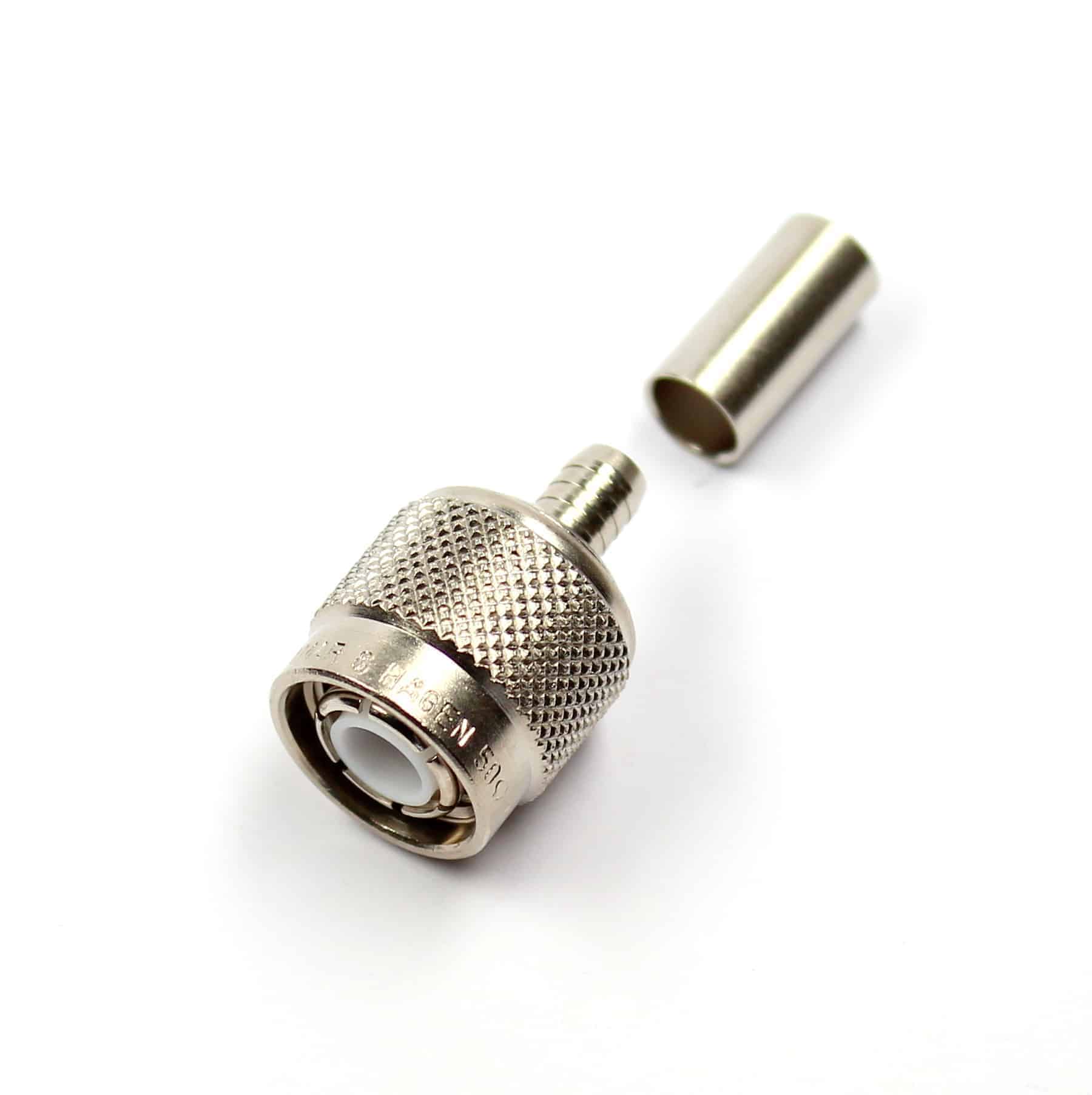 DAMAR+HAGEN TNC 50 Ohm Kabelstecker Koax