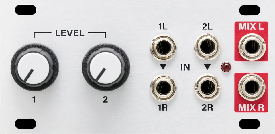 Intellijel Stereo Mixer 1U Audio Mixer Eurorack Modul