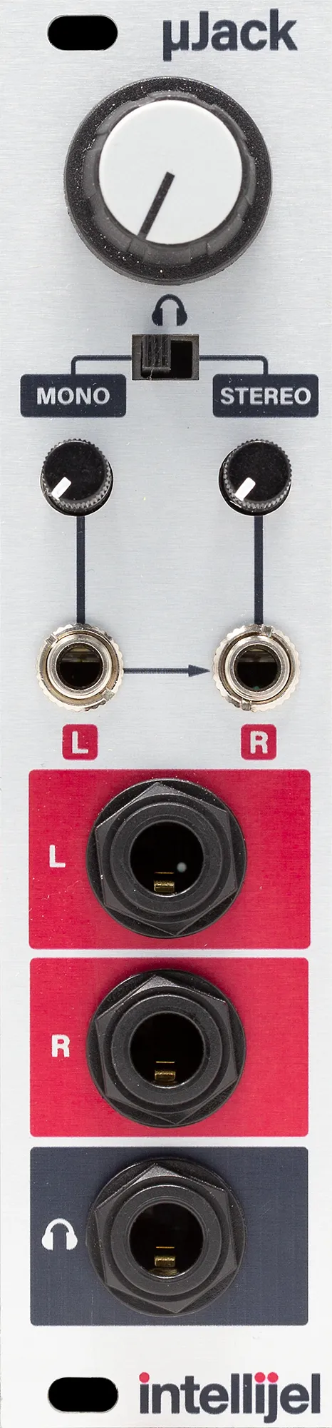 Intellijel µJack Eurorack-Modul Kopfhörer Line-Out