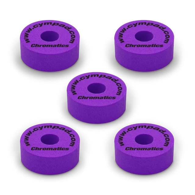 Cympad Chromatics Beckenfilze Lila Set Schaumstoff