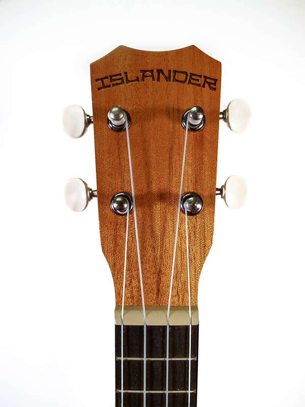 Islander Ola MS-4-ISL Sopran-Ukulele Mahagoni Gravur