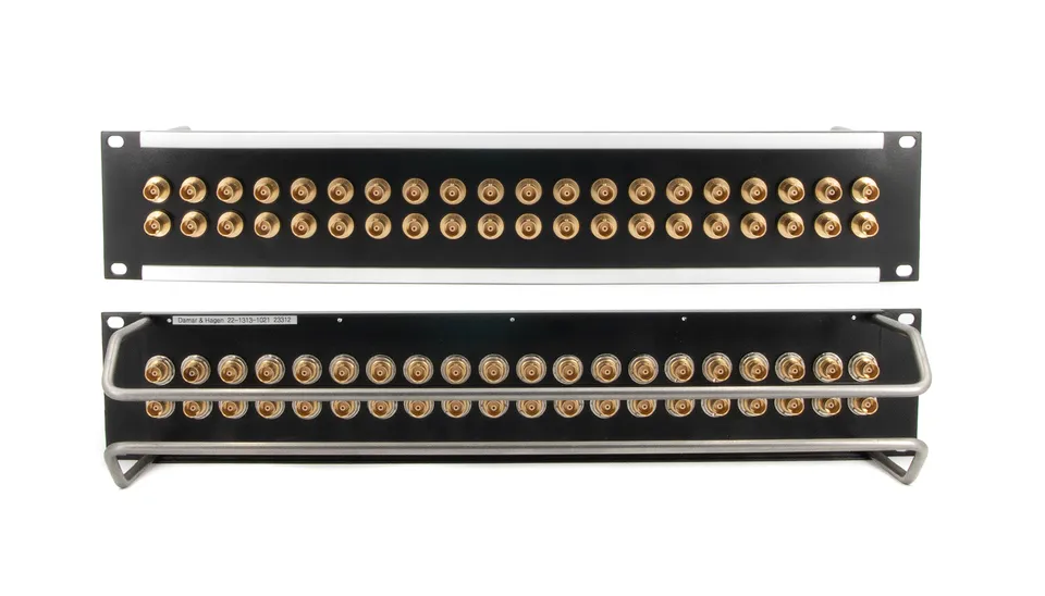 DAMAR+HAGEN Steckfelder BNCpro Steckfeld Patchfeld
