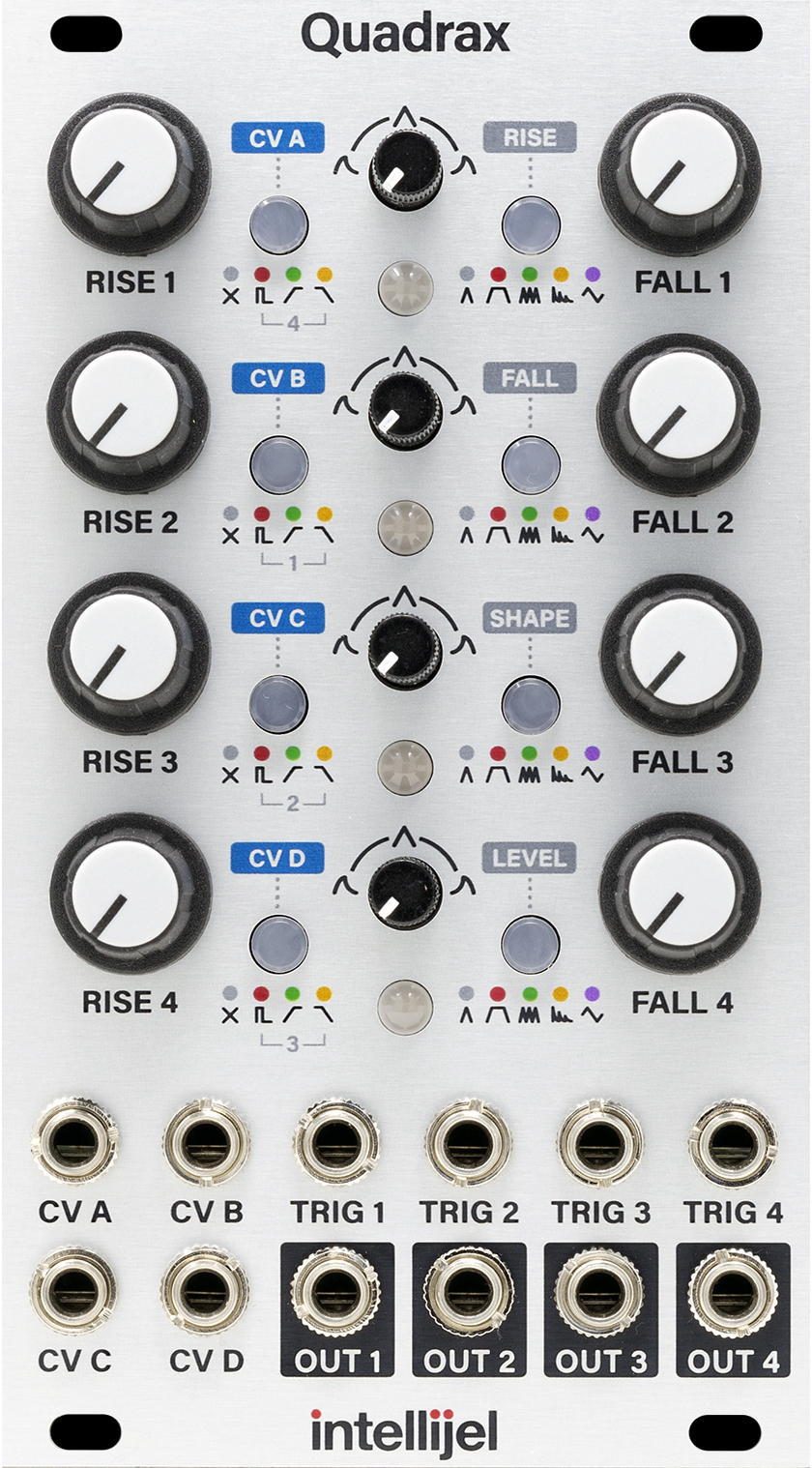 Intellijel Quadrax Eurorack Modul Hüllkurve LFO Burst