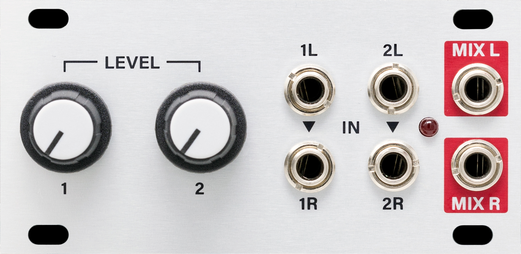 Intellijel Stereo Mixer 1U Audio Mixer Eurorack Modul