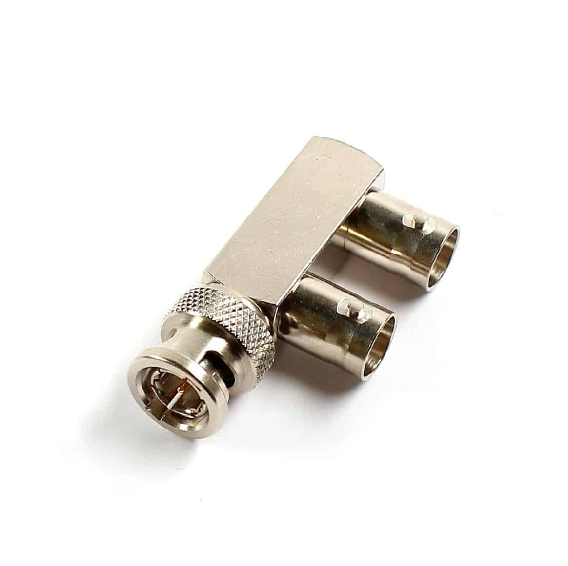 DAMAR+HAGEN BNC 75 Ohm Kabel-Verzweigungsstecker F-Adapter