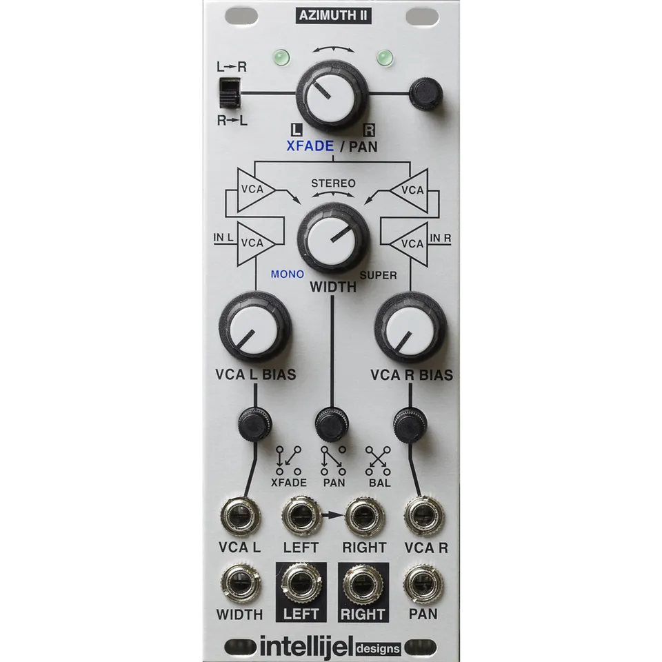 Intellijel Eurorack Modules Azimuth II Stereo Panning Modul 10HP