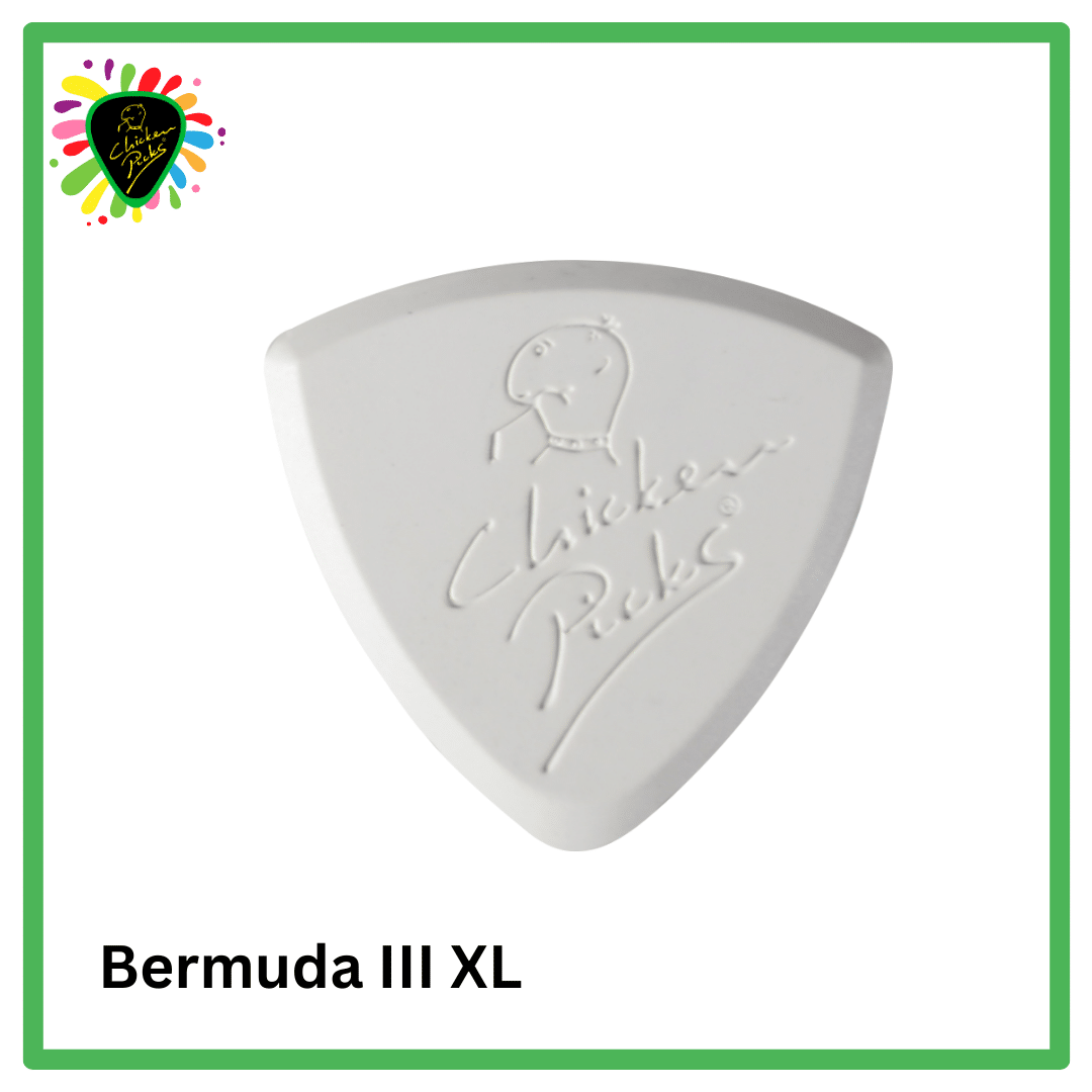 ChickenPicks Bermuda III XL 2,1 mm Bassplektrum Thermoset Dreieck
