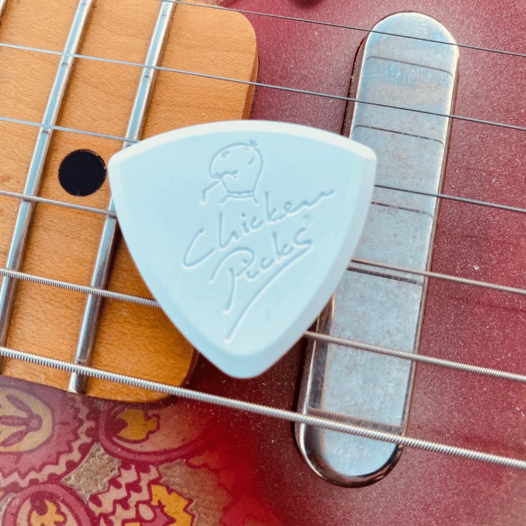 ChickenPicks Bermuda III XL 2,1 mm Bassplektrum Thermoset Dreieck