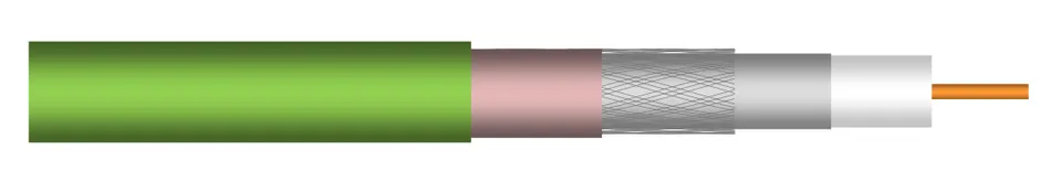 DAMAR+HAGEN RG-6 Cca Koaxialkabel Draka Meterware