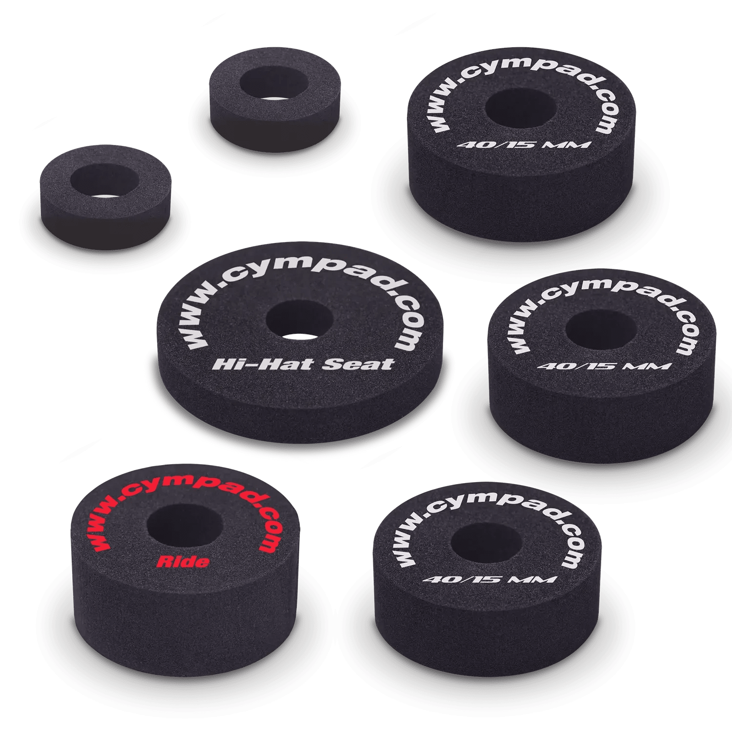 Cympad Optimizer Becken-Filze Starter-Pack Schaumstoff-Set