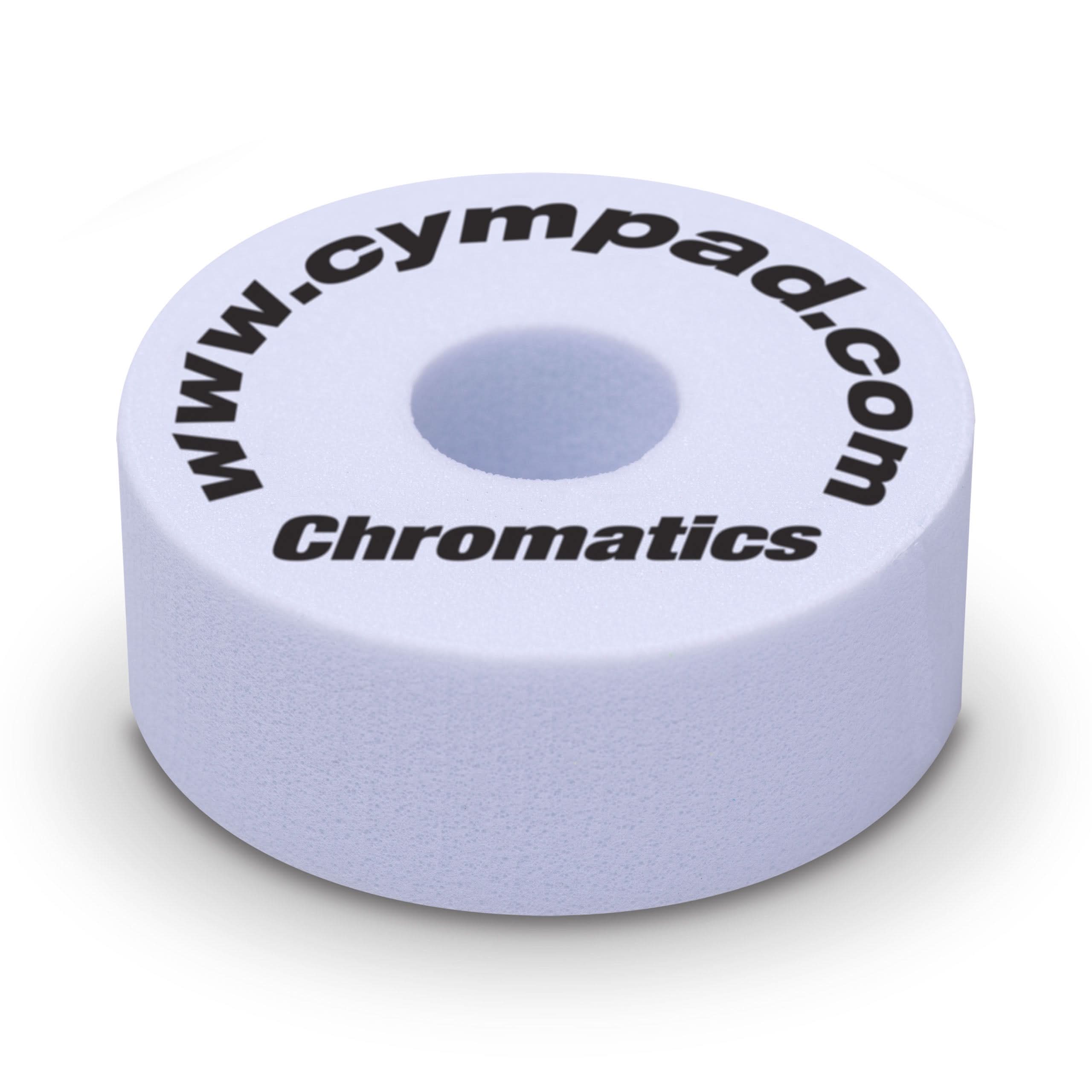 Cympad Chromatics Beckenfilze Weiß Set Memory-Schaum