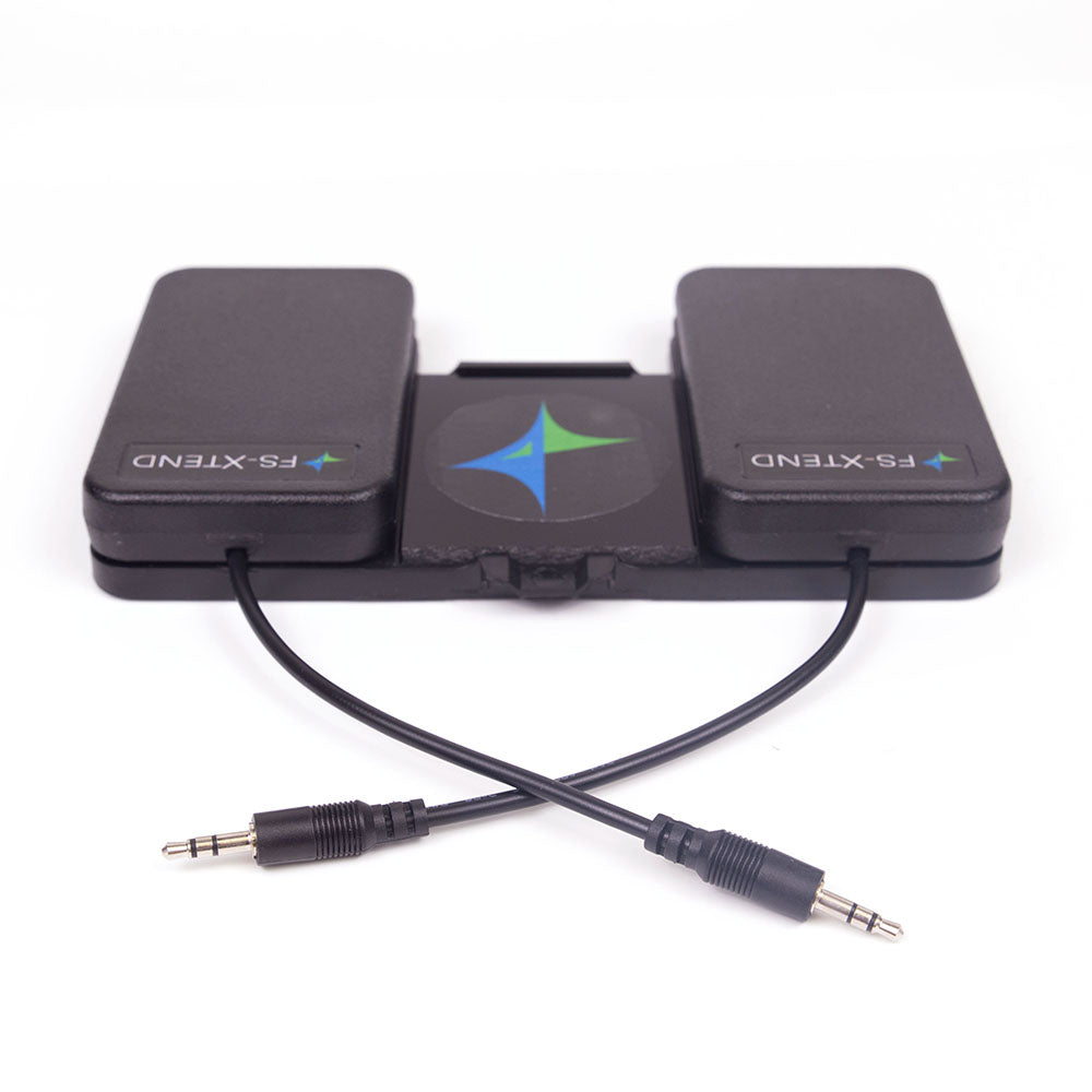 AirTurn FS-Xtend 2 Fußschalter Doppel-Set mit Kabel