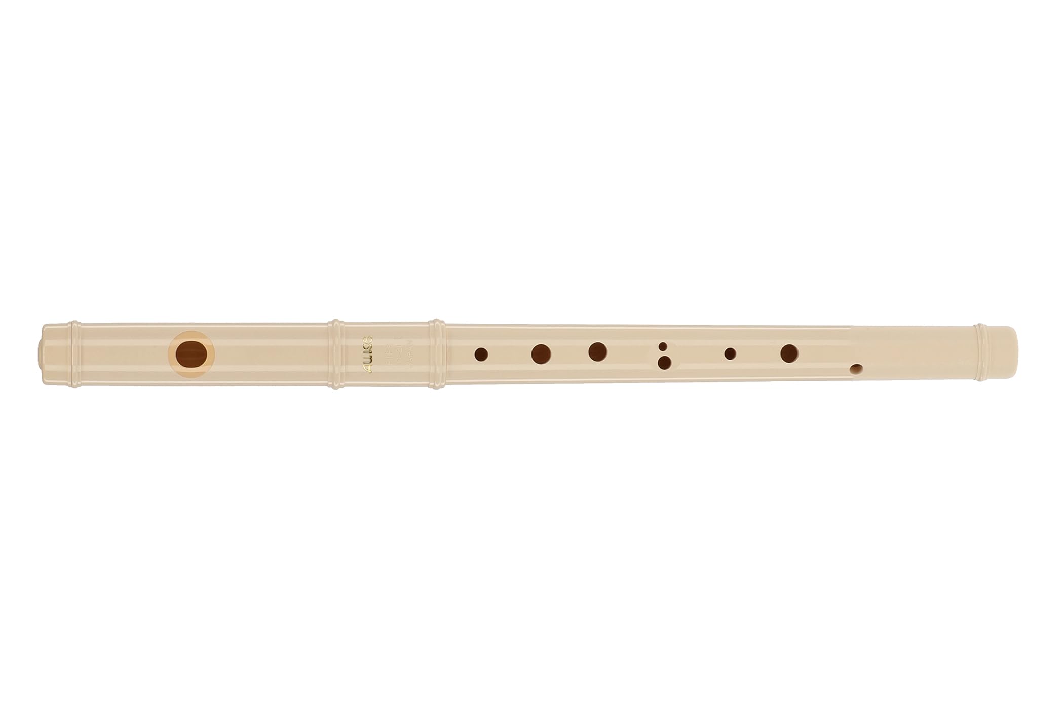 Aulos Pipit C-21 C-Fife Querflöte Kunstharz mit Tasche