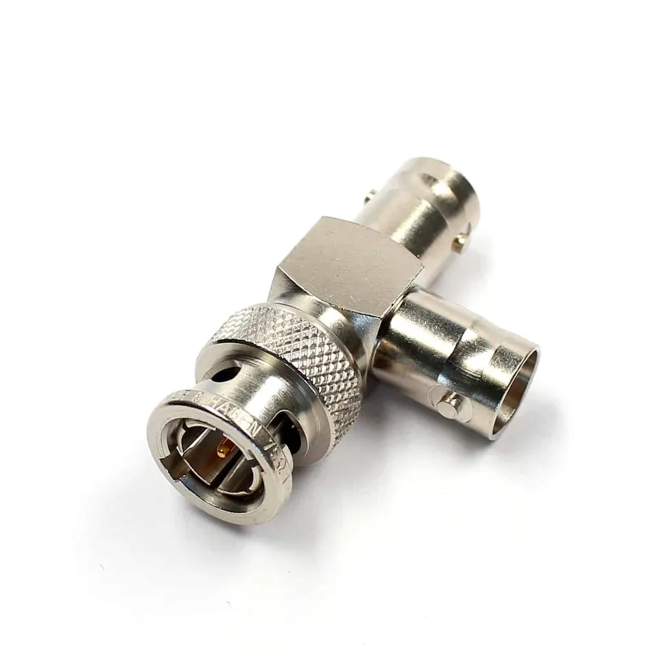 DAMAR+HAGEN BNC 50 Ohm Kabel-Verzweigungsstecker T-Adapter