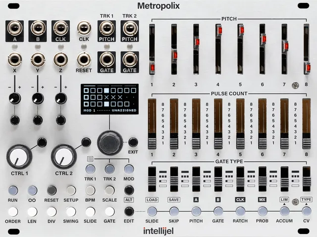 Intellijel Metropolix Eurorack-Modul Sequencer USB-MIDI
