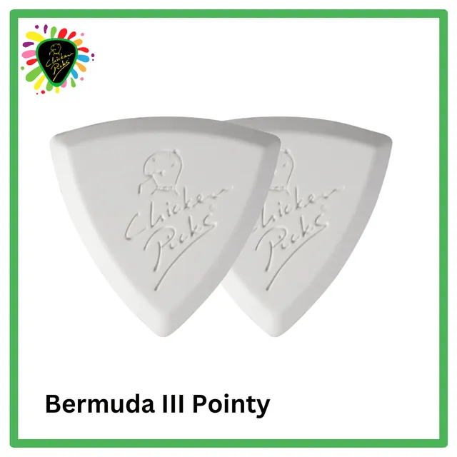 ChickenPicks Combi Set Bermuda III Pointy 2,1 + 2,7 mm Plektrum