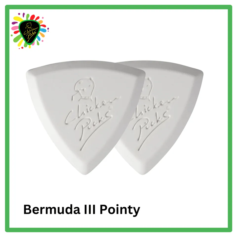 ChickenPicks Combi Set Bermuda III Pointy 2,1 + 2,7 mm Plektrum