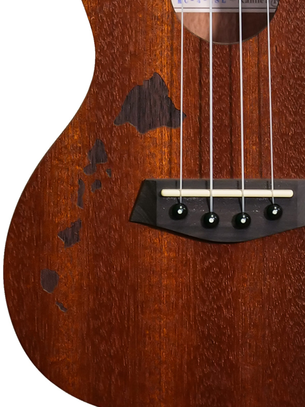 Islander Ola MC-4-ISL Konzertukulele Mahagoni Islands-Design