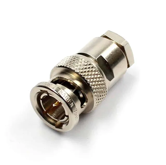 DAMAR+HAGEN BNC 50 Ohm Kabelstecker für RG188A Steckverbinder