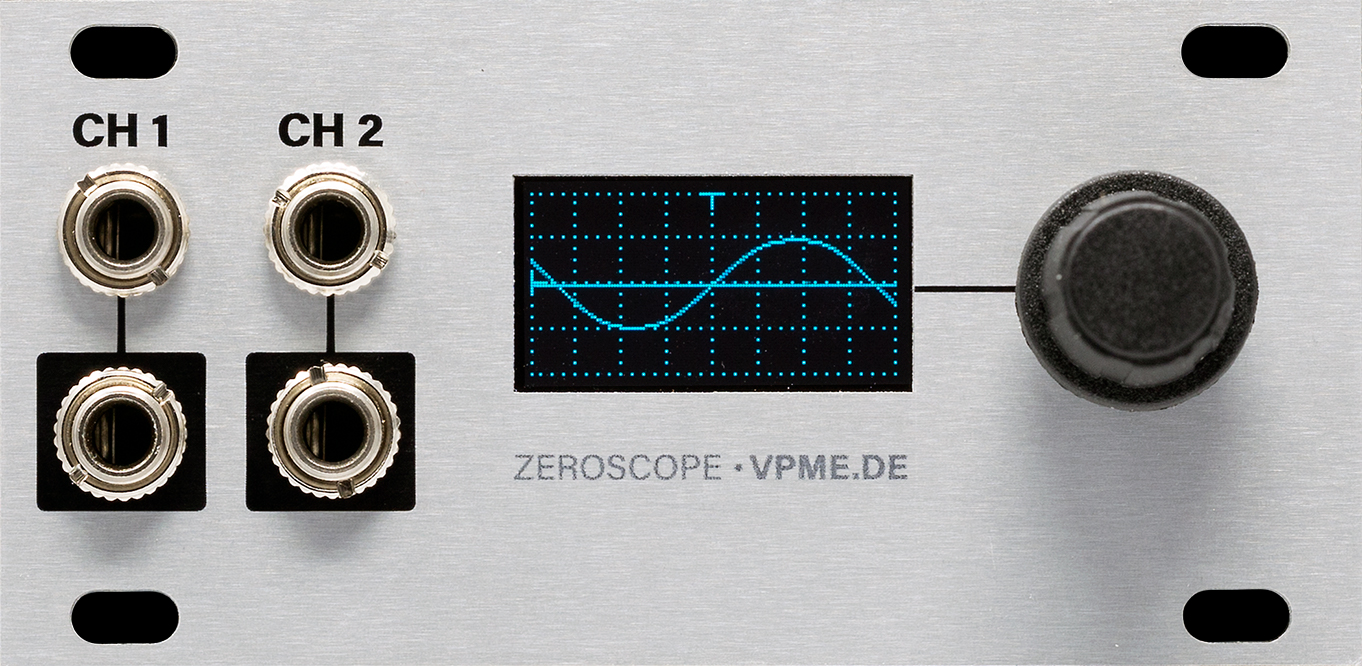 Intellijel Eurorack Modules Zeroscope 1U Oszilloskop