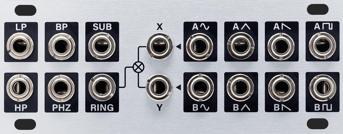 Intellijel Atlx 1U Expander Modul Atlantix 16 Buchsen