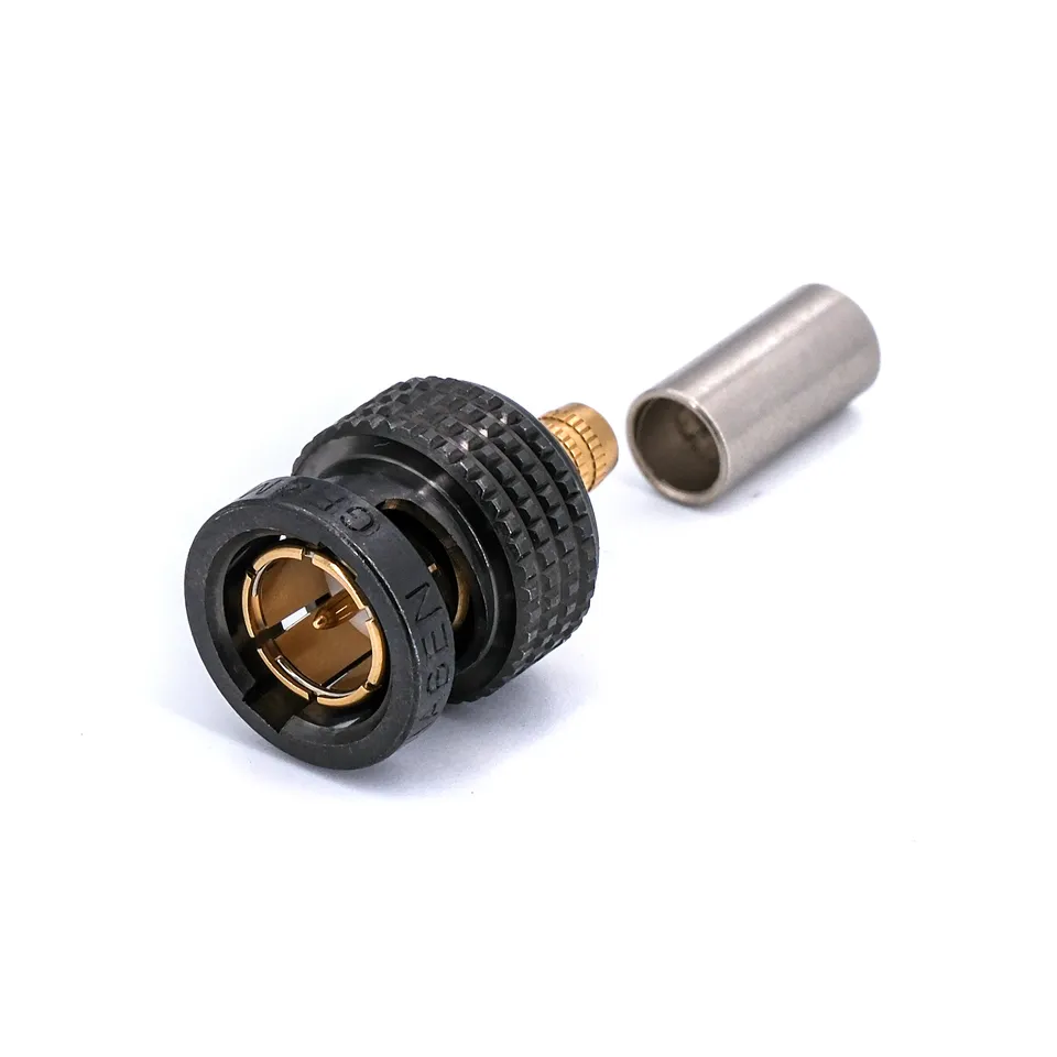 DAMAR+HAGEN BNCpro Kabelstecker DarkLine Stecker Bühne