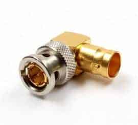 DAMAR+HAGEN Adapter BNC HD eco Kabel-Verbindungsstecker Winkel