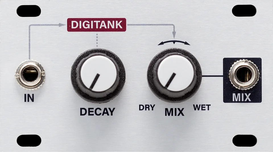 Intellijel Digiverb 1U Eurorack Modul Reverb Effekt