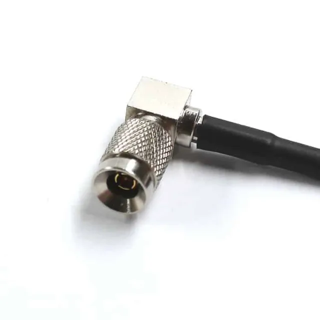 Damar+Hagen Steckverbinder DIN 1,0/2,3 Kabelstecker gewinkelt