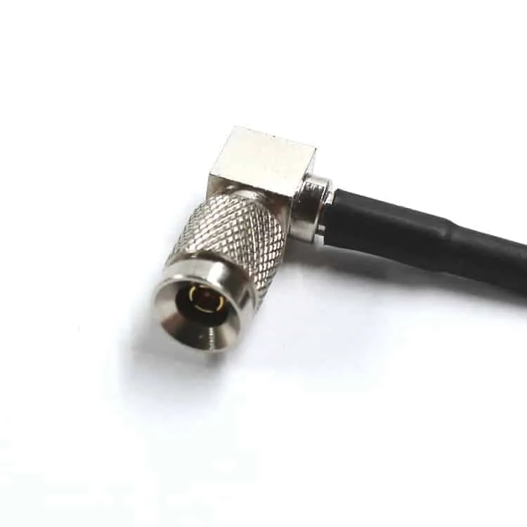 Damar+Hagen Steckverbinder DIN 1,0/2,3 Kabelstecker gewinkelt