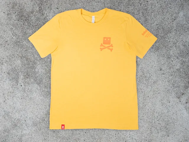 Intellijel Robot Bones II T-Shirt Gelb Baumwolle